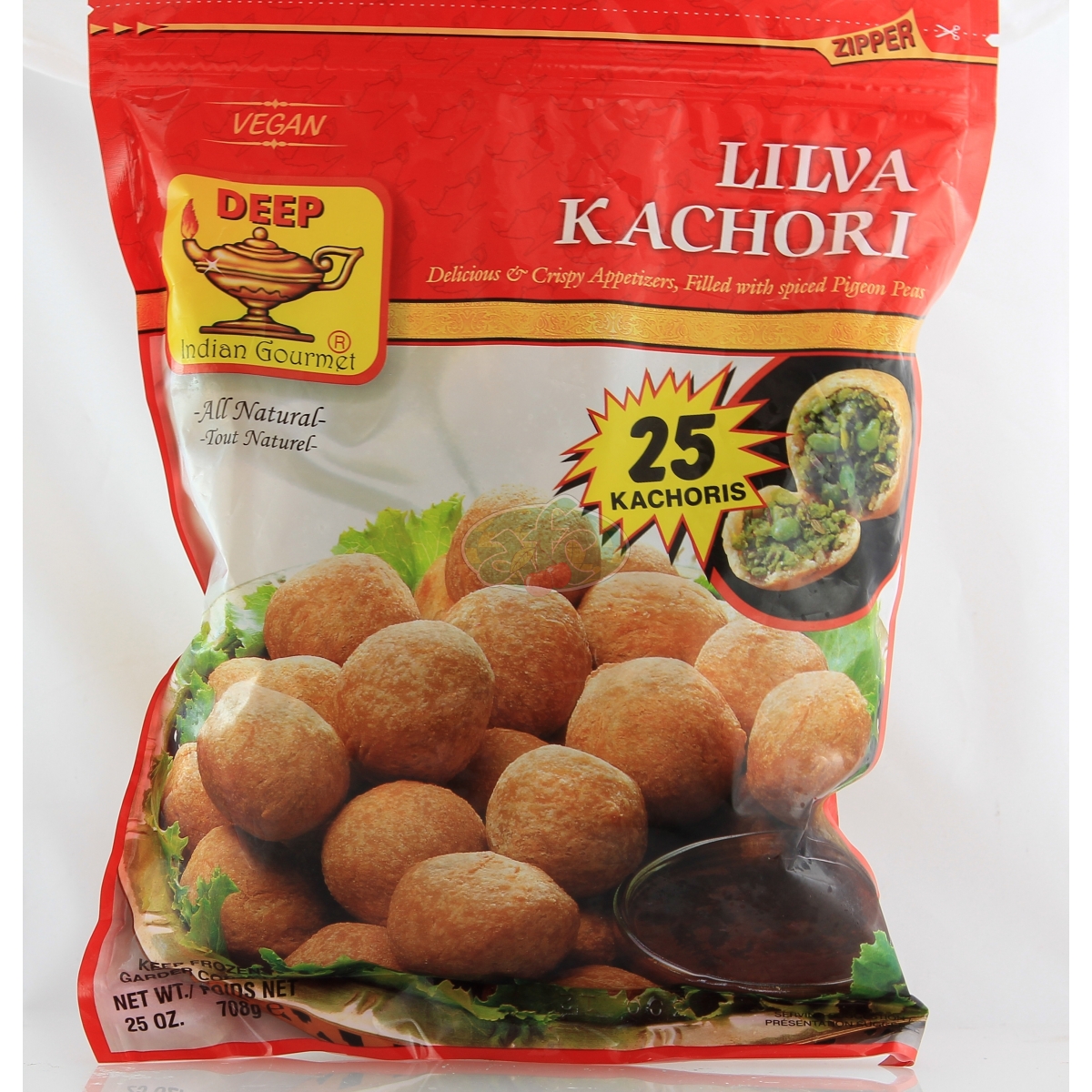 Deep Lilva Kachori 25 Oz