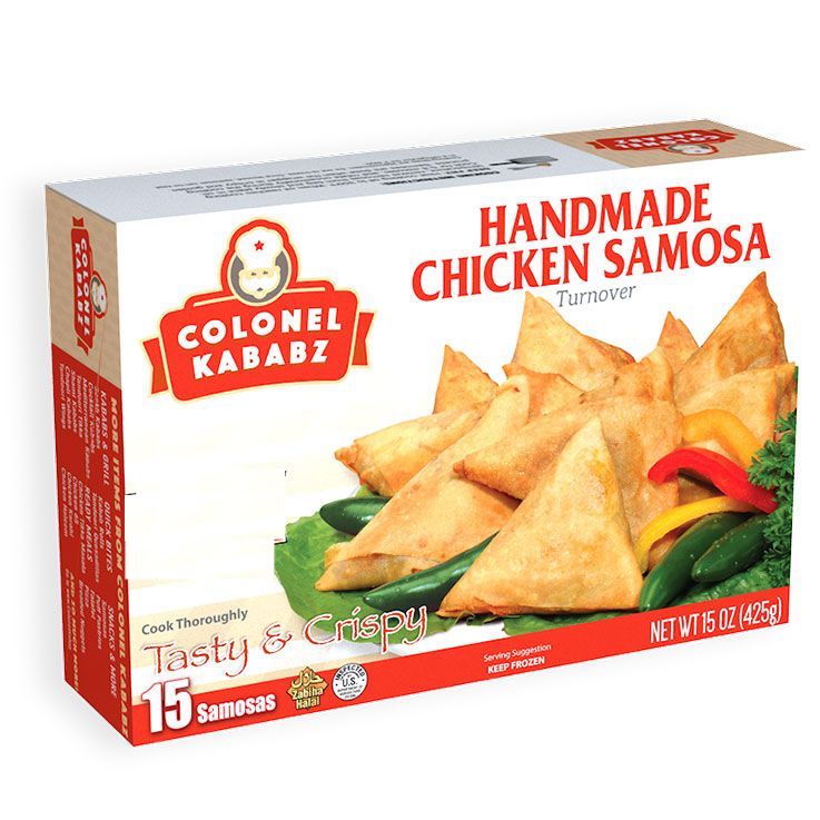 Colonel Kababz Chicken Samosa 15 Oz