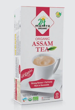 24 Mantra Organic Assam Tea 3.5 Oz