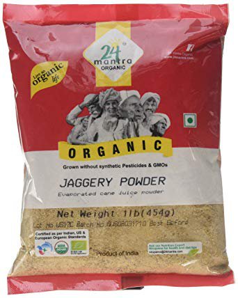 24 Mantra Organic Jaggery Powder 1 Lb