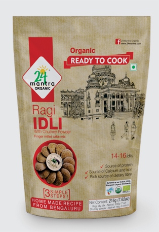24 Mantra Ragi Idli Mix 216 Gm