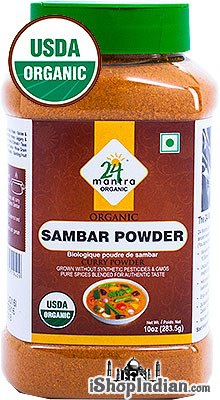 24 Mantra Sambar Powder 10 Oz