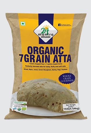 24 Mantra Organic 7 Grain Atta 1 Kg