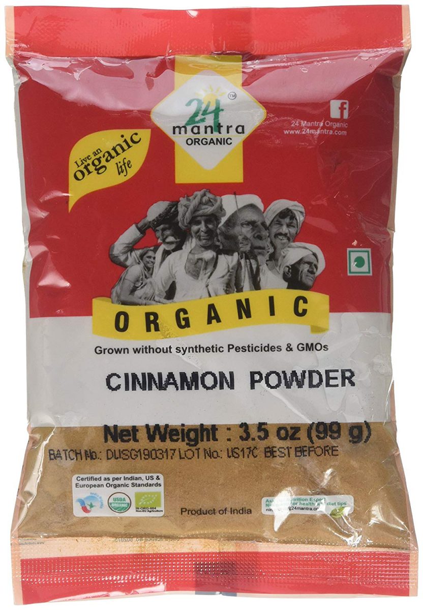 24 Mantra Organic Cinnamon Powder 99 G