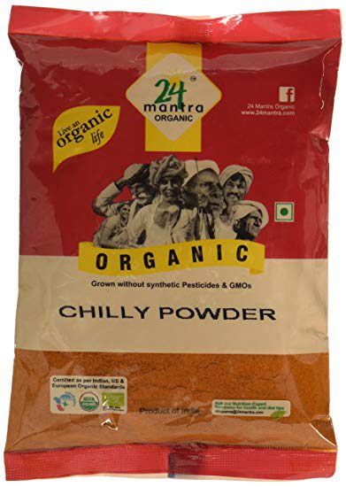 24 Mantra Organic Kashmii Chilli Powder 199 G