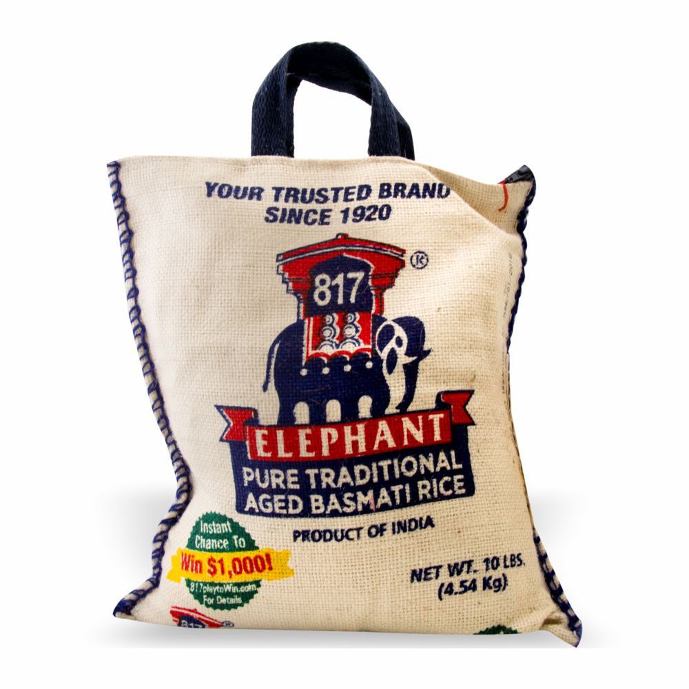 817 Elephant Basmati Rice 10Lb