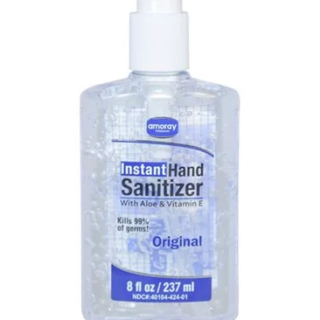 Amoray Hand Sanitizer Fresh Citrus 8 Fl Oz
