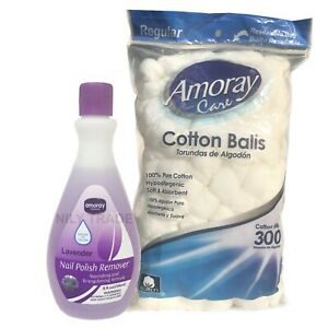 Amoray Nail Polish Remover Lavender 8 Fl Oz