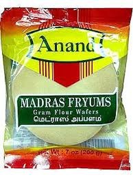 Anand Madras Fryums Wafers 200 G