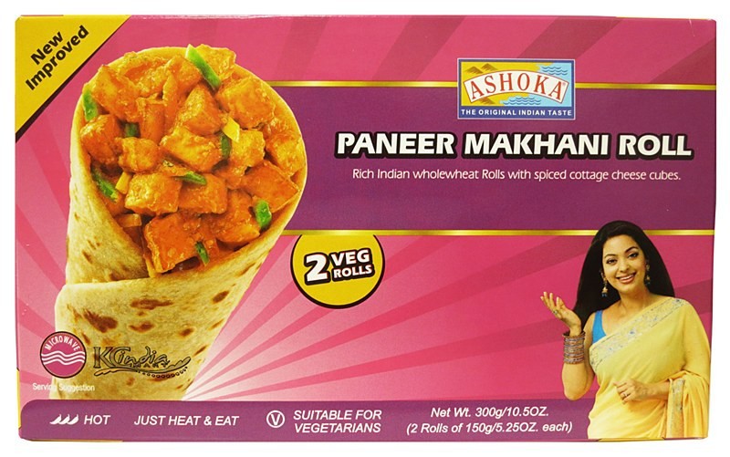 Ashoka Paneer Makhani Kathi Roll 300G