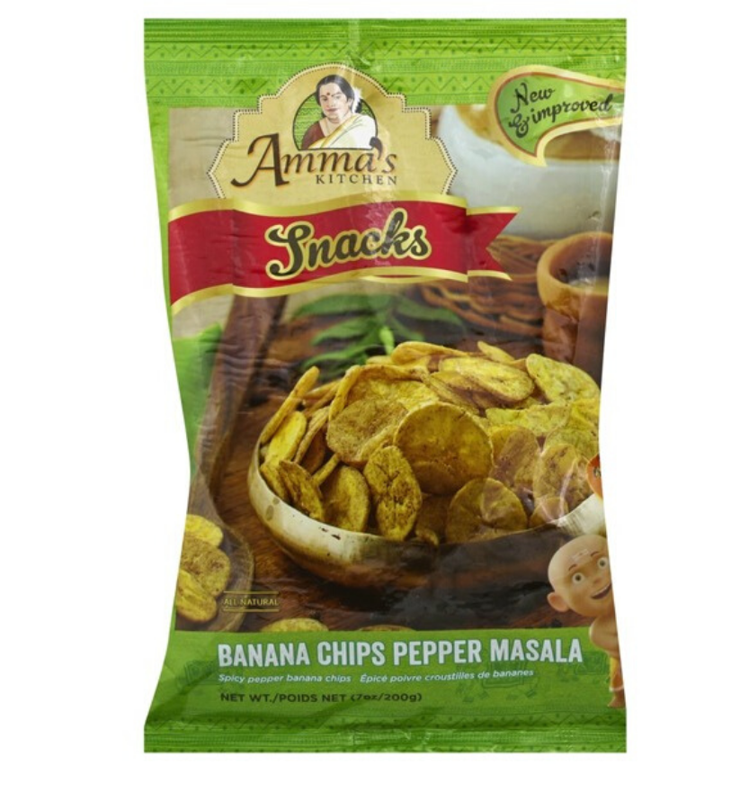 Amma's banana chips masala 7oz