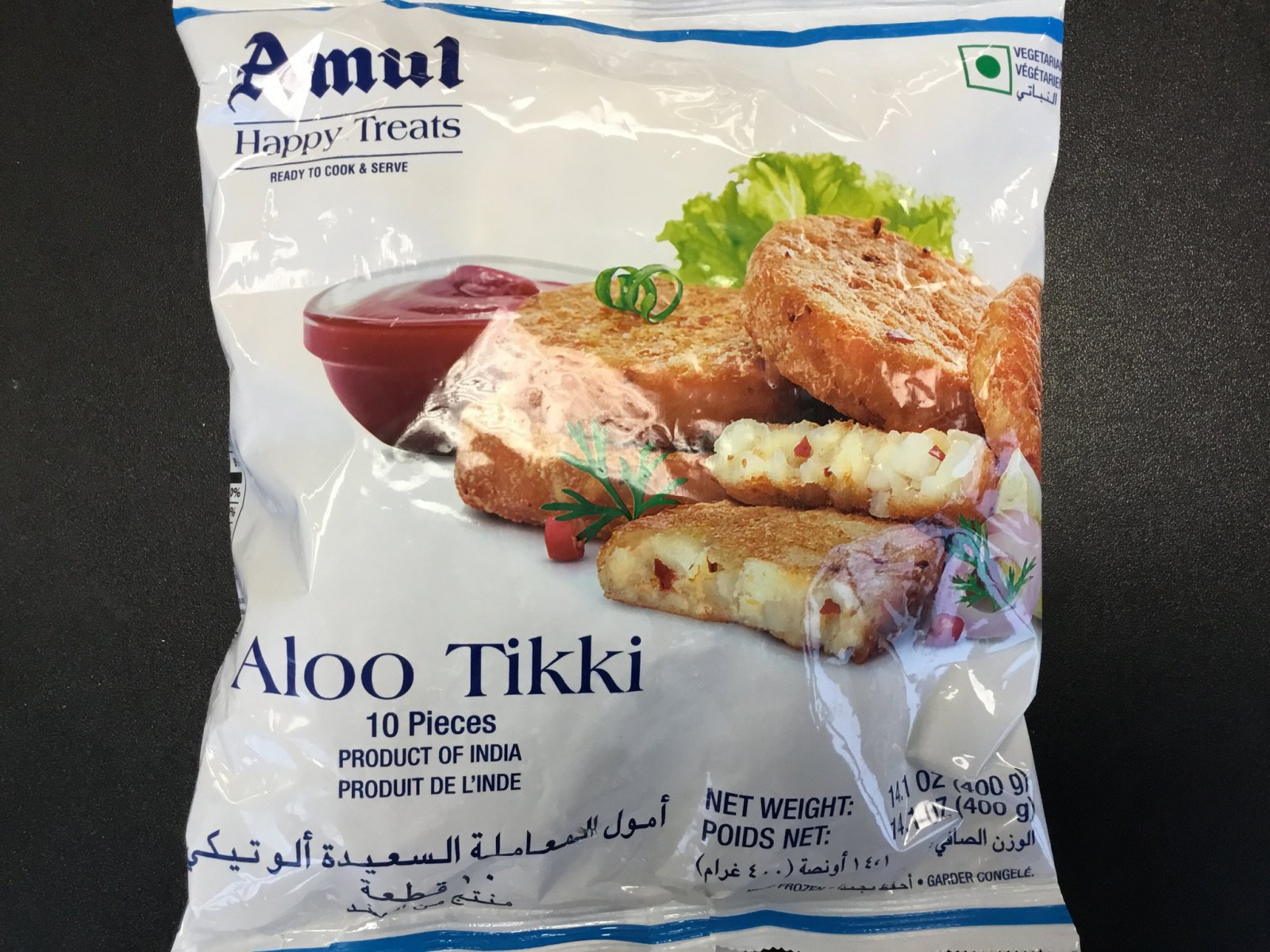 Amul Aloo Tikki 14Oz