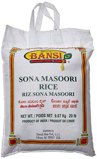 Bansi Sona Masoori 20 Lb