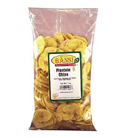 Bansi Plantin Chips 7 Oz