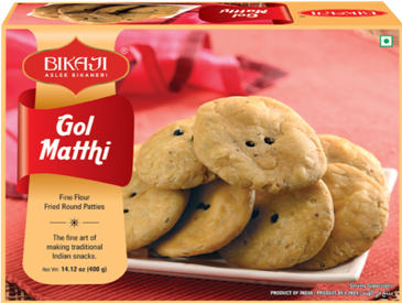 Bikaji Gol Matthi 400Gm