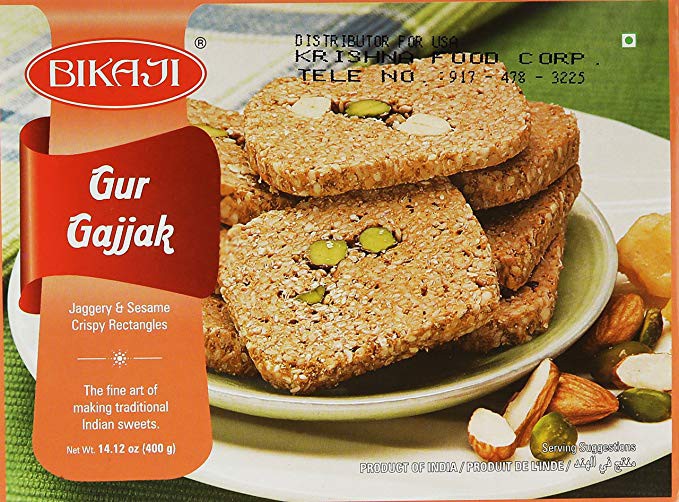 Bikaji Gur Gajak 400Gm