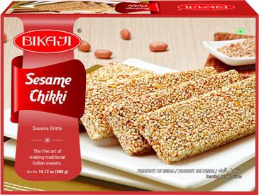 Bikaji Sesame Chikki 400Gm