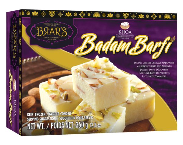 Brar Badam Barfi 350Gm