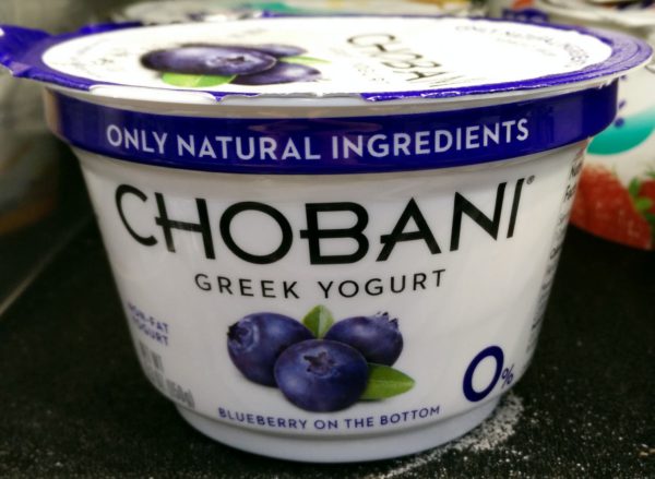 Chobani Blueberry Yogurt 150Gm