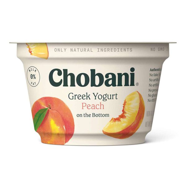 Chobani Peach Bottom Yogurt 150Gm