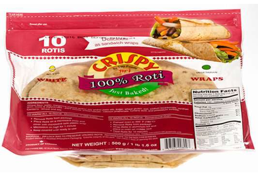 Crispy White Plain Roti