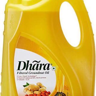 Dhara Filtered Groundnut Oil 5 Ltr