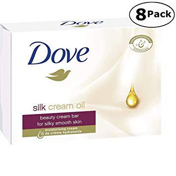 Dove Silk Cream Oil Soap 135 Gm