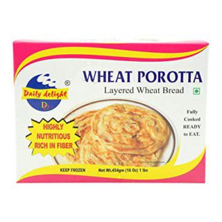 Daily Delight Wheat Porotta 454Gm