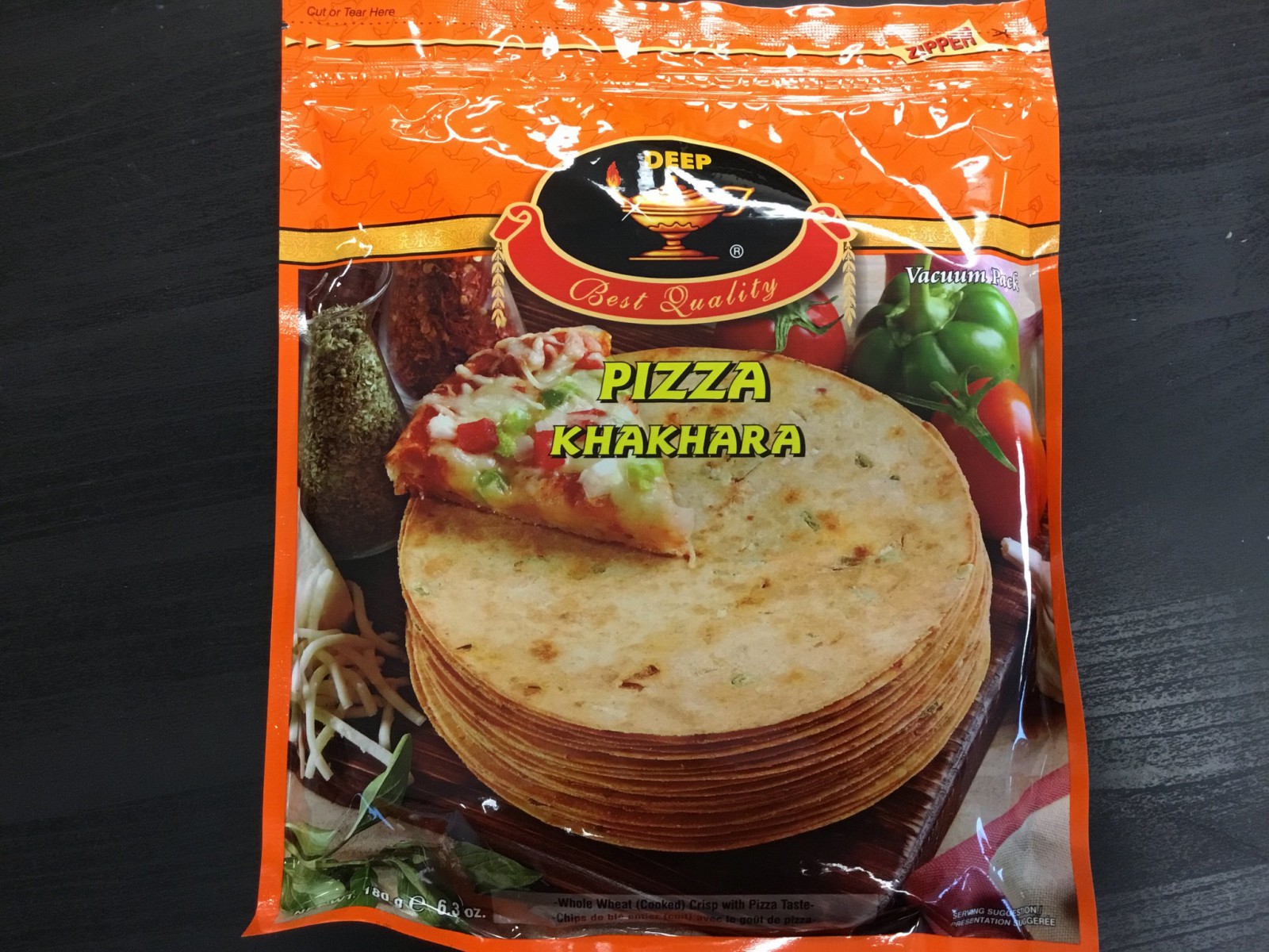 Deep Khakhra Pizza 6.3 Oz
