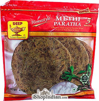 Deep Methi Paratha 5Pcs