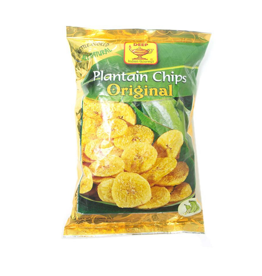Deep Plantain Chips Original 12 Oz