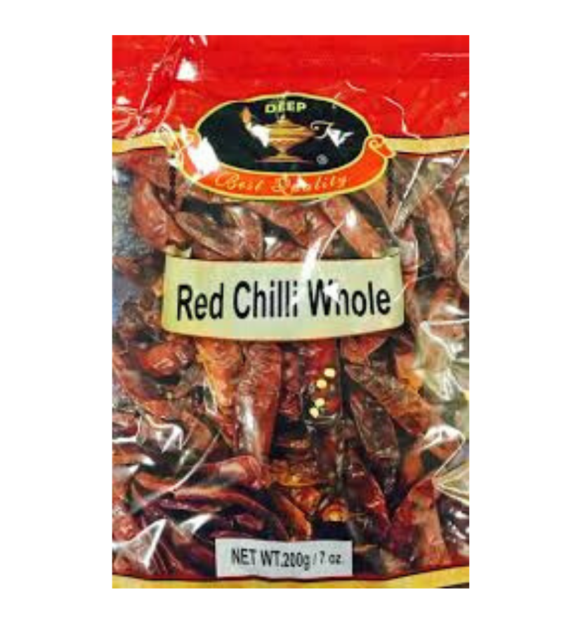 Deep Red Chili Whole 3.5 Oz