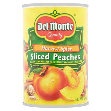 Delmonte Sliced Peaches 15 Oz