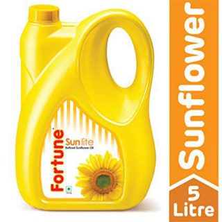 Fortune Sunlite Sunflower Oil 5Ltr