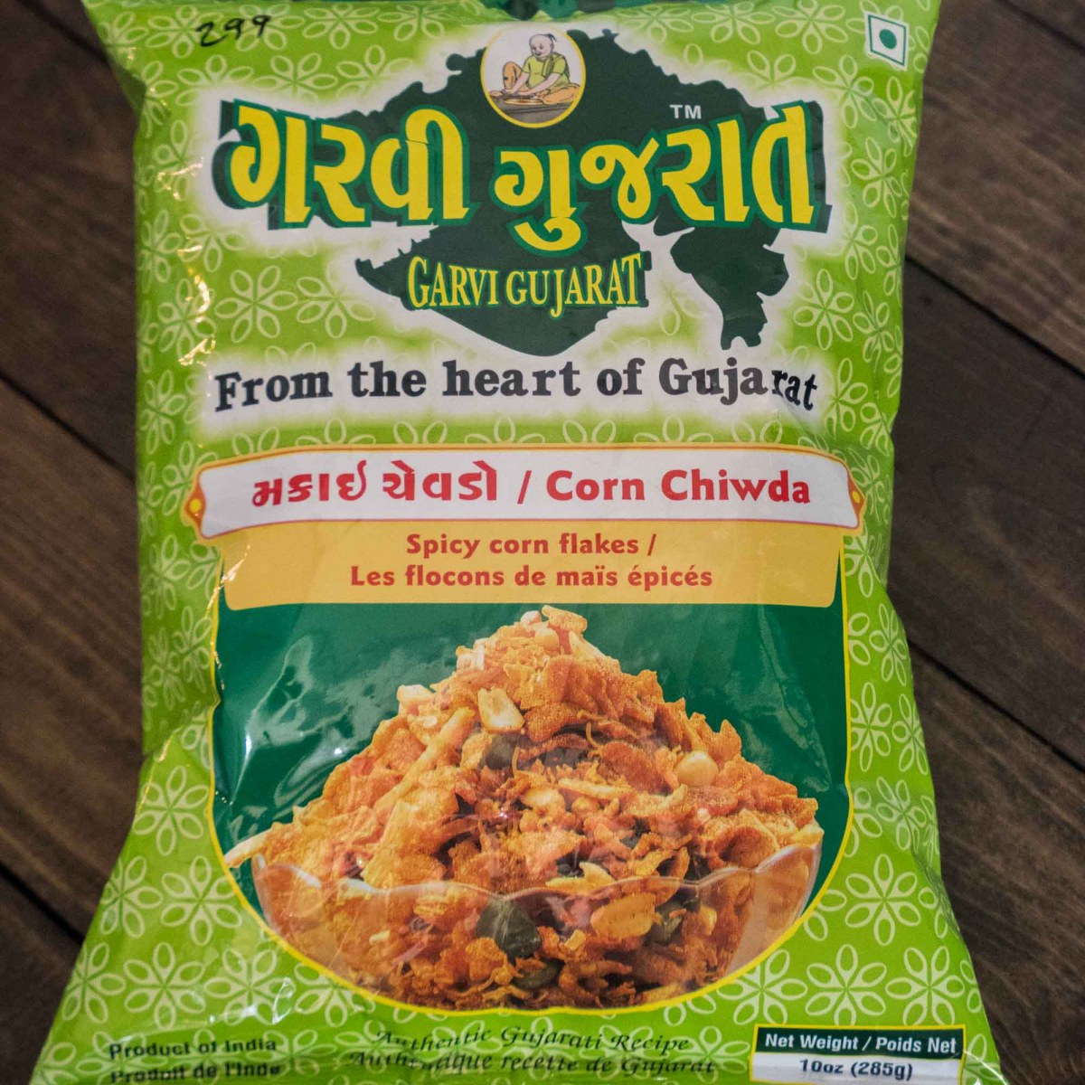 Garvi Gujrat Corn Chiwda 285G