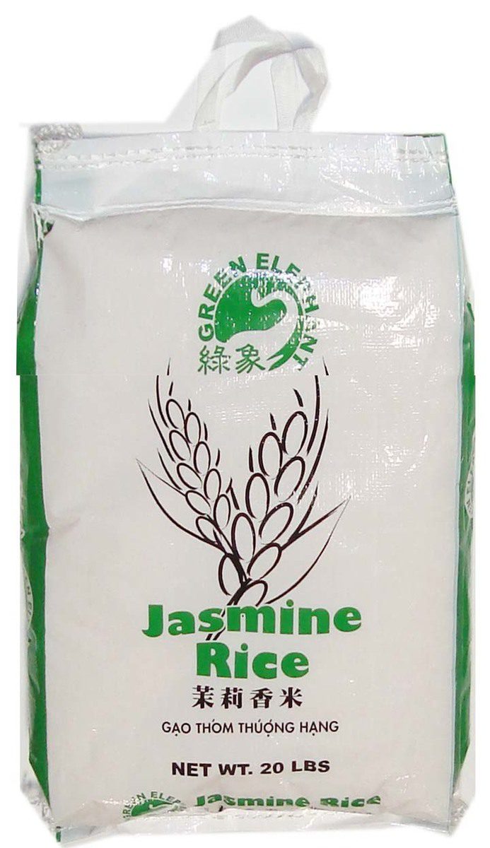 Green Elephant Jasmine Rice 20Lb