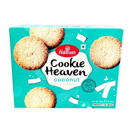 Haldiram Cookie Heaven Coconut 200 Gm