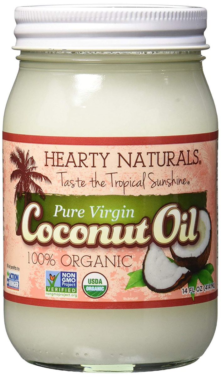 Hearty Naturals Pure Virgin Coconut Oil 14 Oz