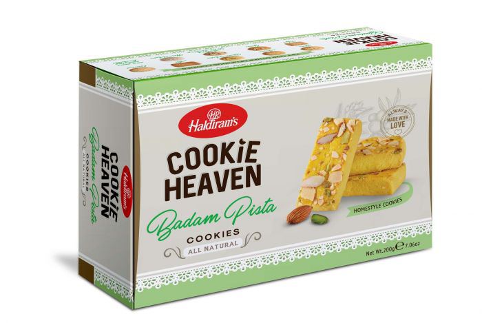 Haldiram Cookie Heaven Badam Pista 330 Gm