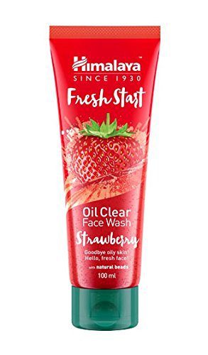 Himalaya Fresh Start Oil Clear Strawberry 100Ml