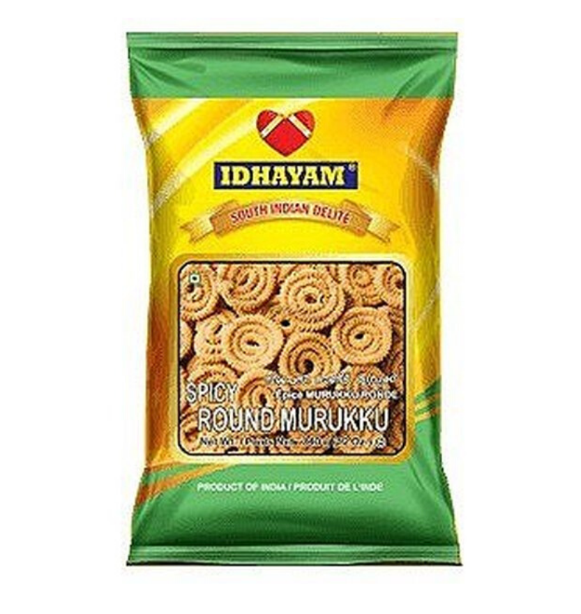 Idhayam Spicy Round Murukku 340Gm