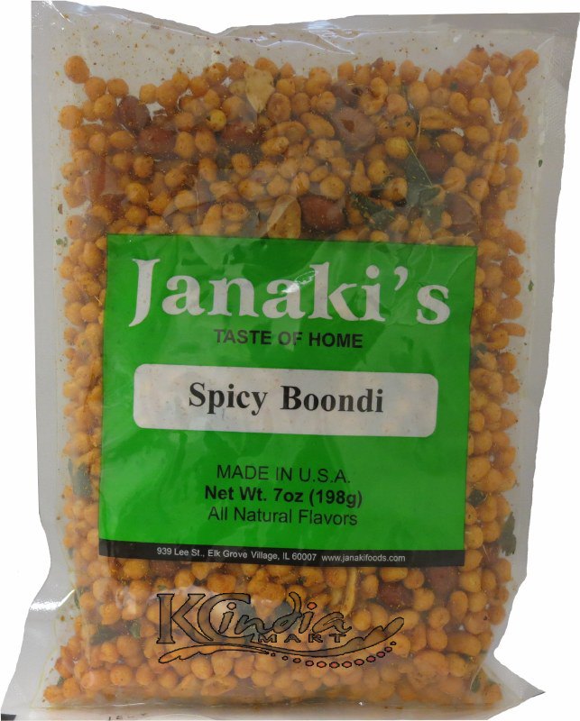 Janakis Spicy Boondi 198 Gm