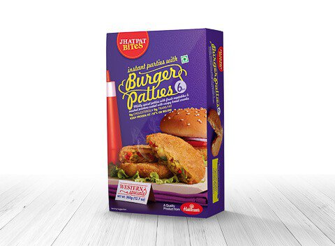 Jhatpat Bites Burger Patties 6 Pcs