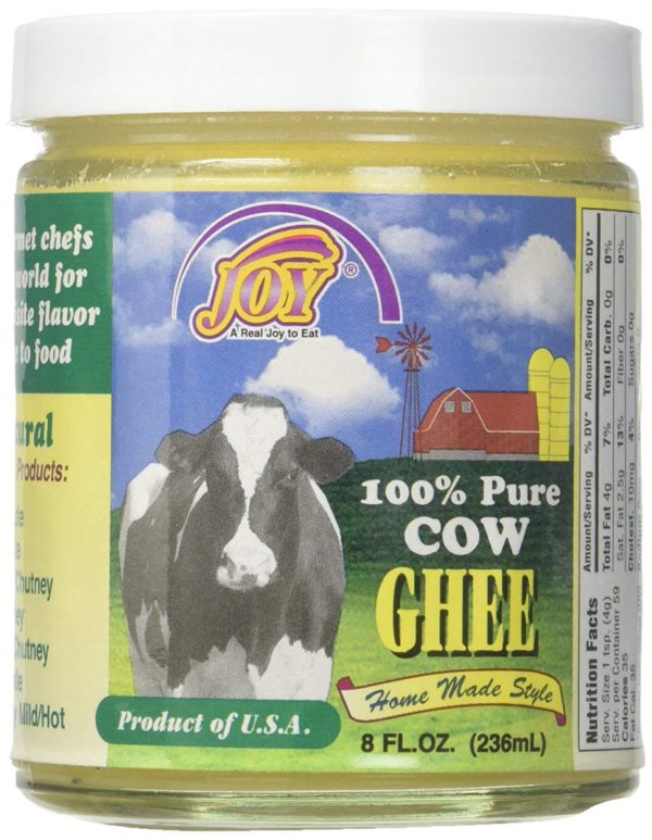 Joy Cow Ghee 8 Oz