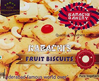 Karachi Fruit Biscuits 14 Oz