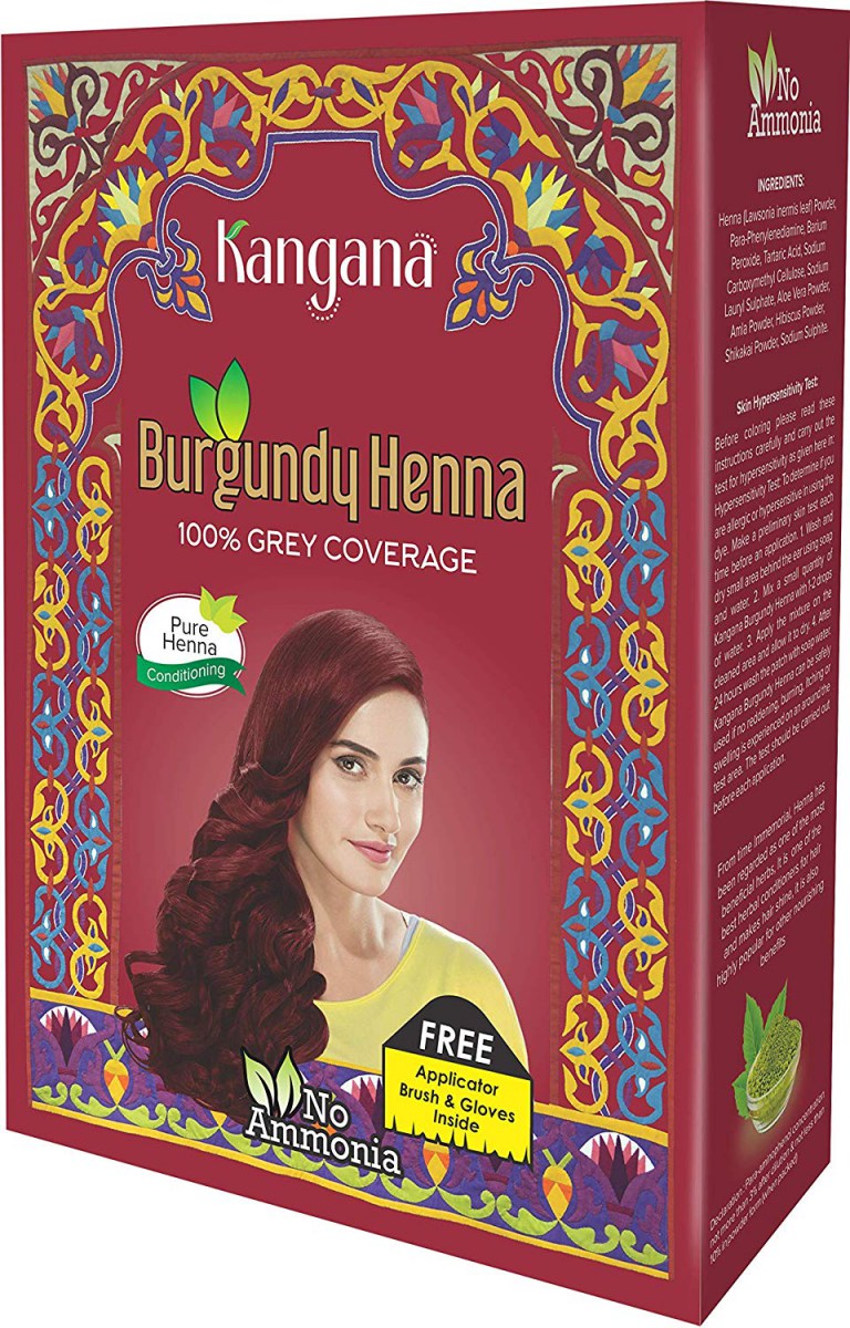 Kangana Brugundy Henna