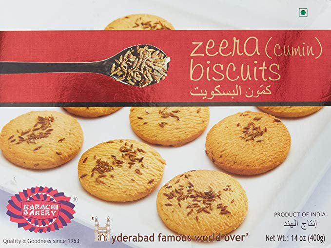 Karachi Bakery Zeera Biscuit 400 G.M