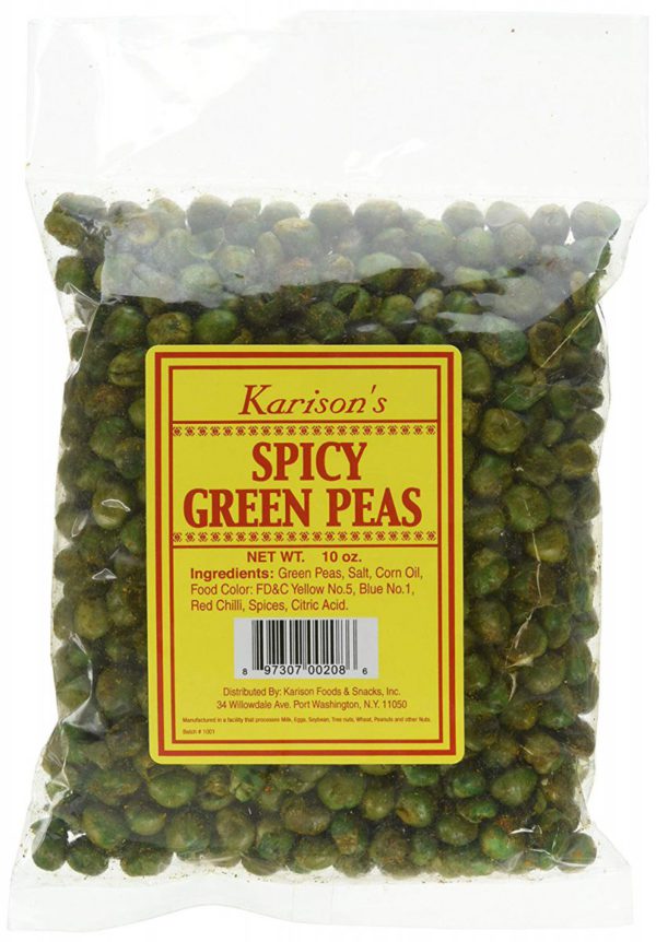 Karison Spicy Green Peas 10 Oz
