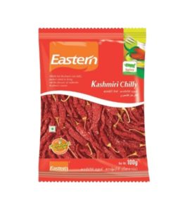 Eastern kashmiri chilli whole 100 gm