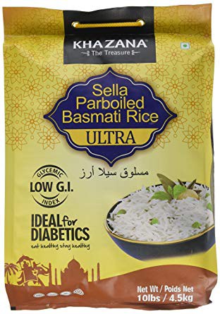 Khazana Low G.I. Ultra Basmati Rice 10Lb
